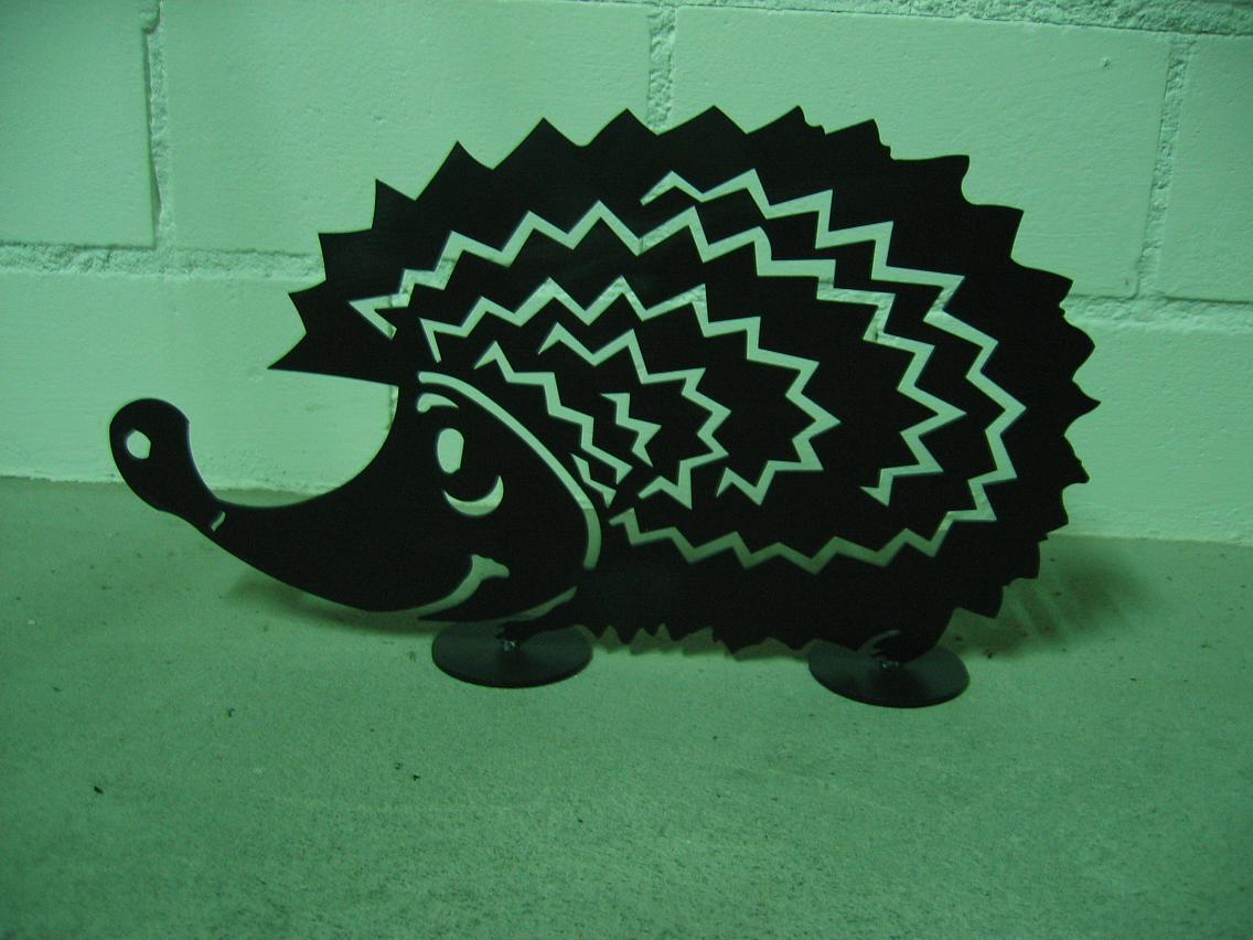 2D - Tiere schwarz verzinkt