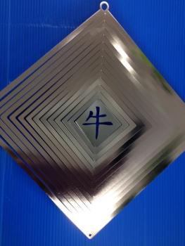 Windspiel mit Büffel