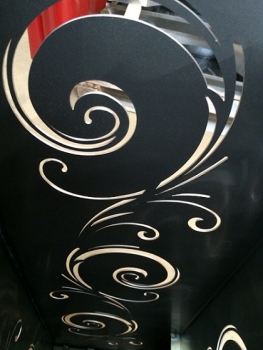 Preview: Blumensäule mit Ornamentmotiv