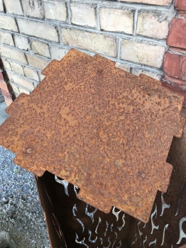 Preview: Auflageblech für Feuersäulen