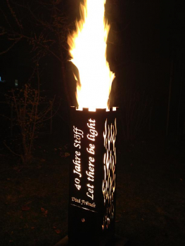 Feuersäule Motiv frei wählbar
