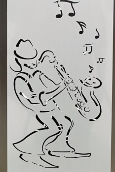 Preview: Feuersäule mit Jazz - Motiv