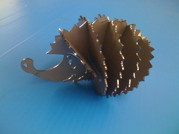 Igel 1mm Edelstahl unbehandelt