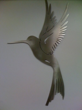 Kolibri Edelstahl 299 x 182 x 1mm