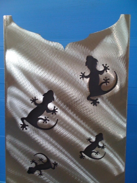 Gecko - Motiv -Abschluss