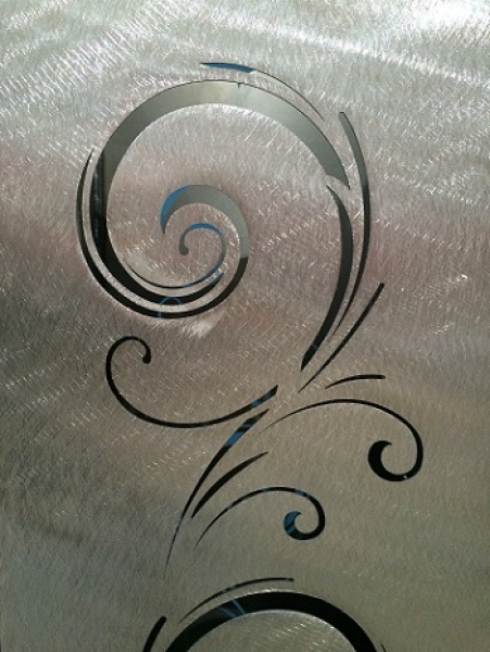 Feuersäule mit Ornament - Motiv