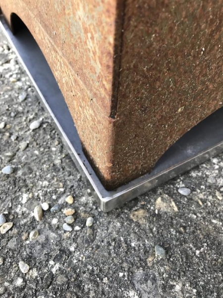 Bodenwanne für Feuersäulen