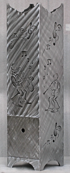 Feuersäule mit Jazz - Motiv