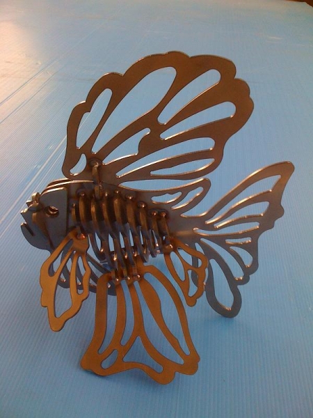 Fisch 5mm Stahl unbehandelt